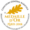 Mdaille d'Or au Concours Gnral Agricole de Paris - 2018